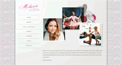 Desktop Screenshot of melanielora.com